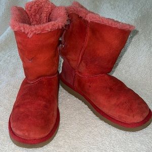 UGG Bailey Bow Boots Youth 6